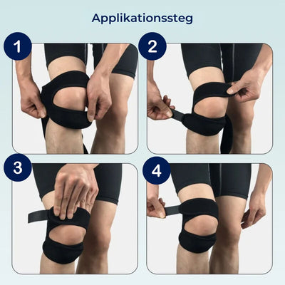 FlexiKnee Multifunktionellt Knästöd | Justerbar Kompression för Smärtlindring – Förebygger Ledbesvär och Främjar Återhämtning