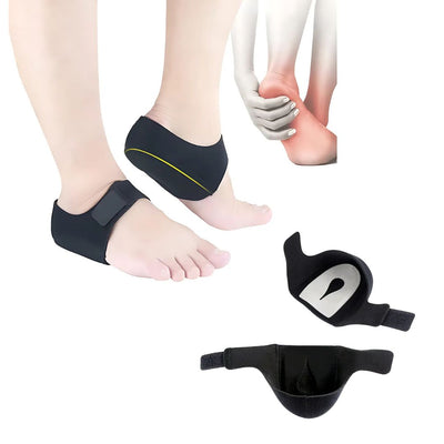 GelCush Hälkoppar vid Plantar Fasciit | Mjuka Gel-inlägg - för Smärtlindring i Hälen och Stötdämpning