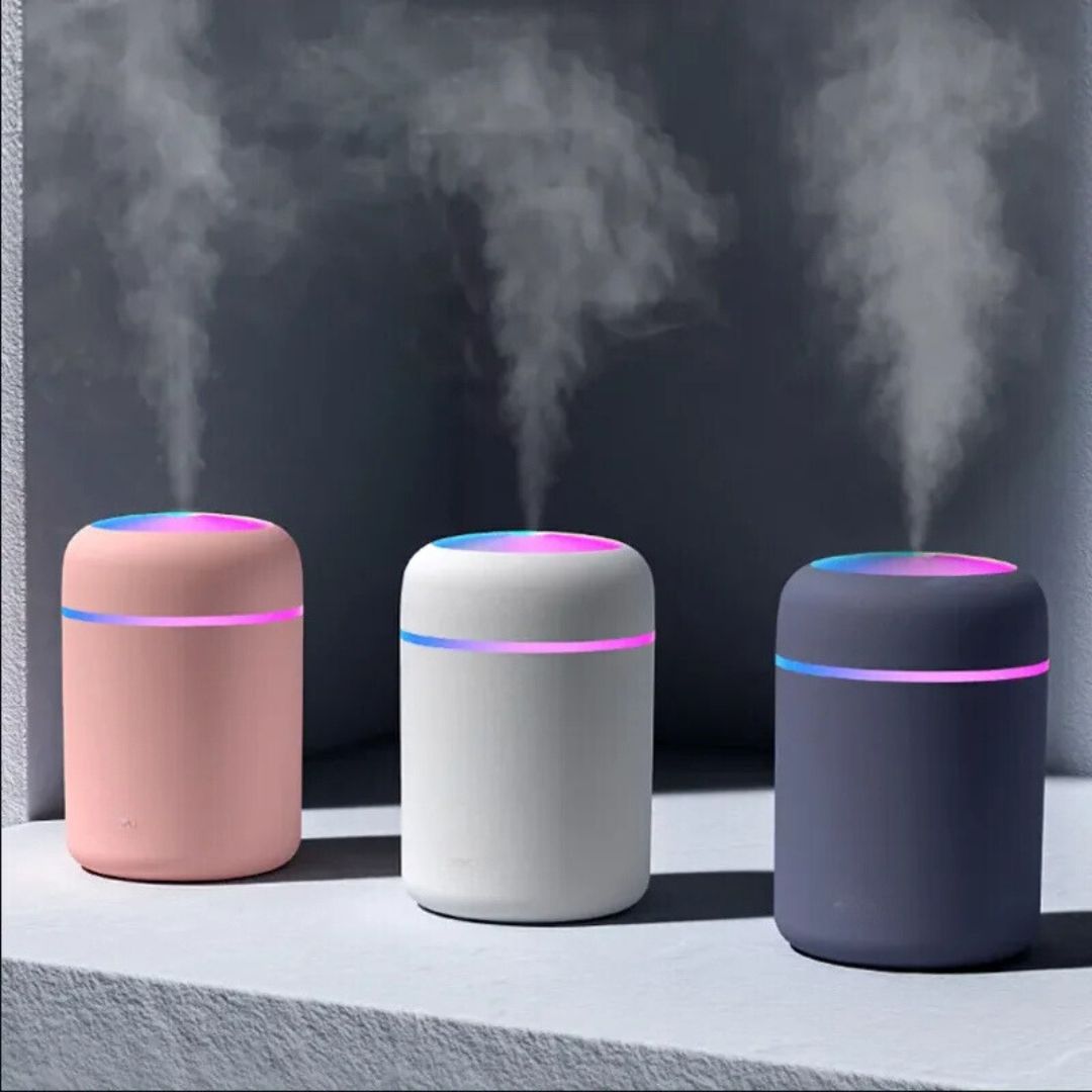 PureBreeze Luftfuktare & Luftrenare – 2-i-1 Enhet för Allergier, Damm, Lukt & Optimal Luftfuktighet