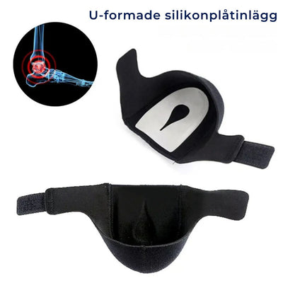 GelCush Hälkoppar vid Plantar Fasciit | Mjuka Gel-inlägg - för Smärtlindring i Hälen och Stötdämpning