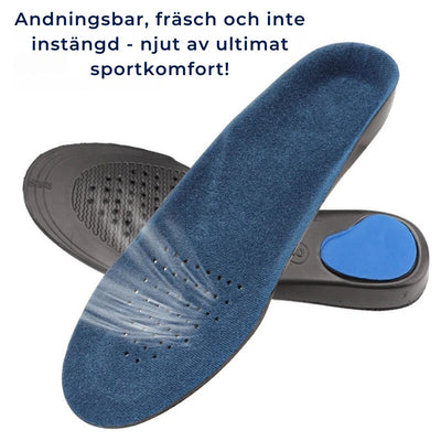 OrthoAlign Pronationsstöd | Inlägg för Fotjustering och Bågavlastning - Ortopediska Skoinlägg för Korrigering av Överpronation