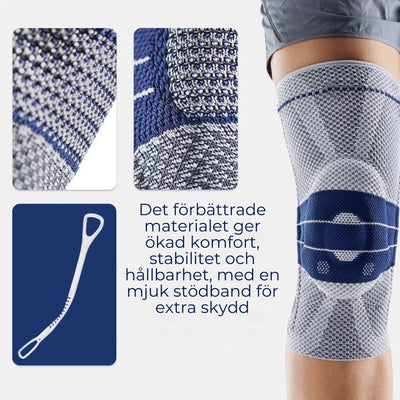 OrthoGuard Knästödsbandage | Daglig komfort - Smärtlindring - Skadeförebyggande - Återhämtning efter operation