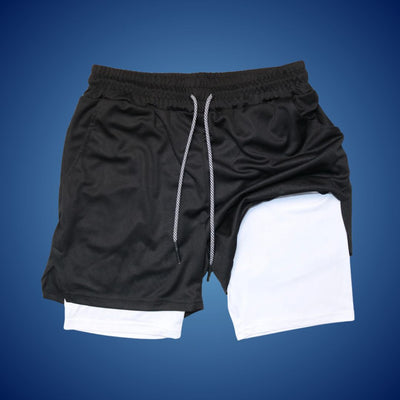FlexStride Löparshorts med Fickor | Andningsbara Herrshorts för Gym, Löpning och Träning utomhus
